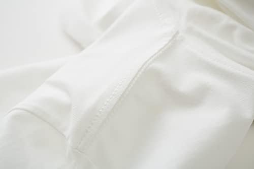 Mens 100 Cotton Longline Hoodie T-Shirt Pre - Shrunk S-XXXL