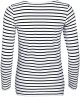 Womens/Ladies Marine Long Sleeve Stripe T-Shirt